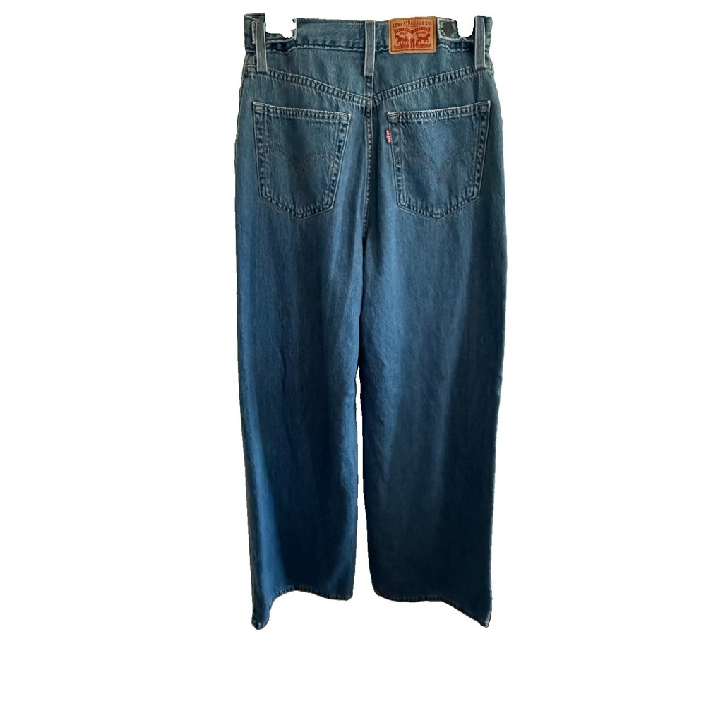 Levis Women's Jeans Cinch Baggy Wide Leg Size 27 - Picture 6 of 9